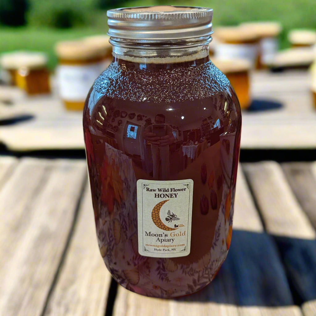 WILDFLOWER RAW HONEY 5 POUNDS