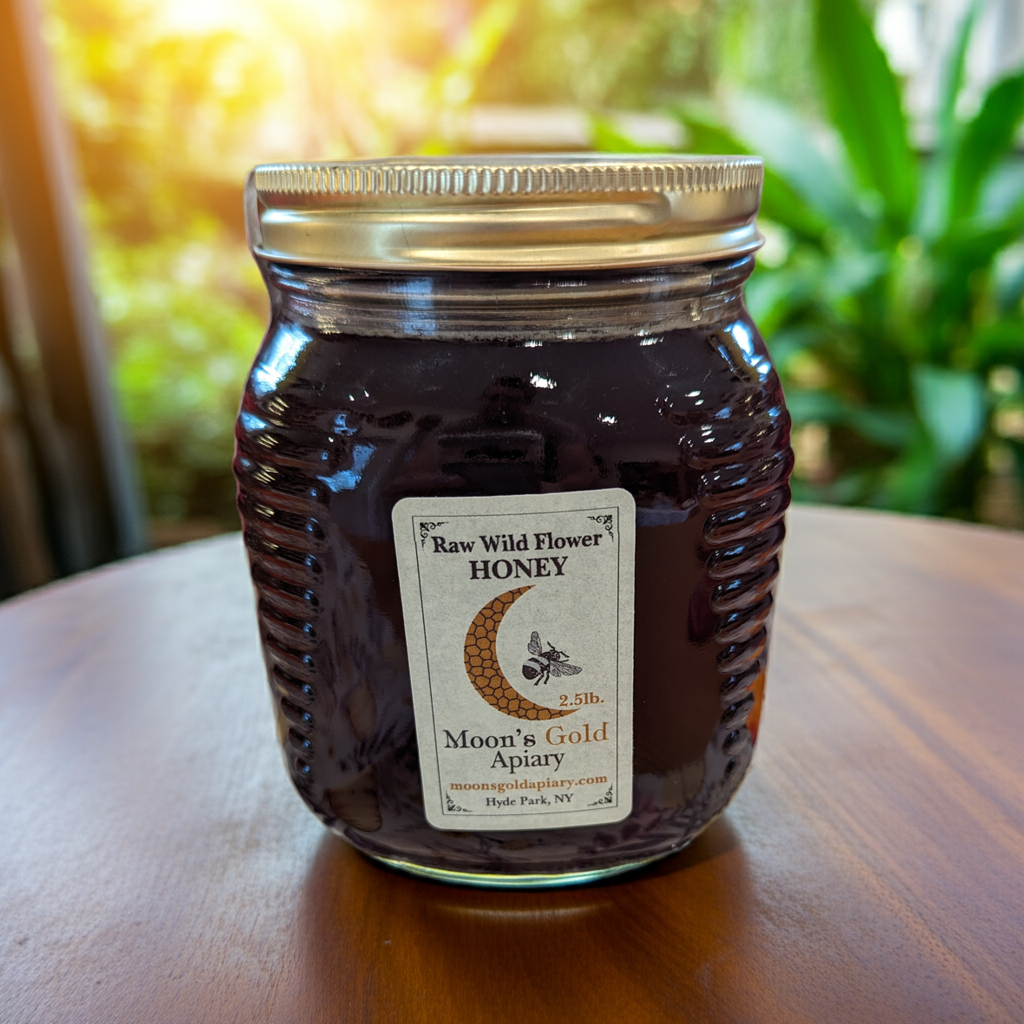 WILDFLOWER RAW HONEY 2.5 POUND