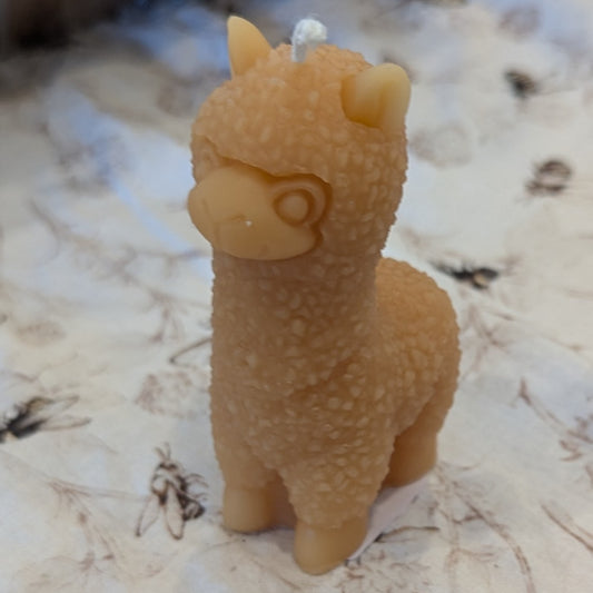 BEESWAX CANDLES: ALPACA