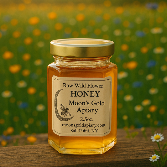 WILDFLOWER RAW HONEY 2.5 OUNCE