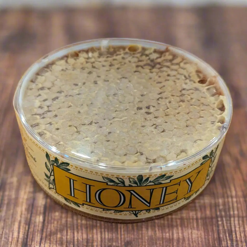 8 Ounce container of comb honey