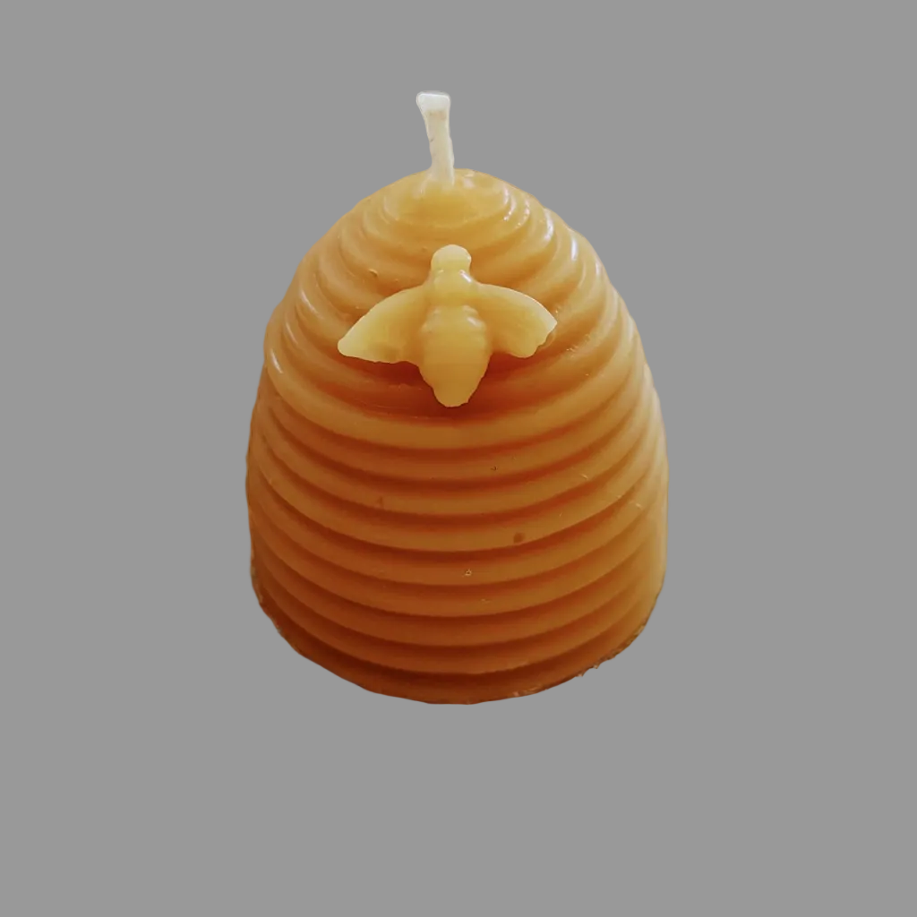 BEESWAX CANDLE: SKEP HIVE