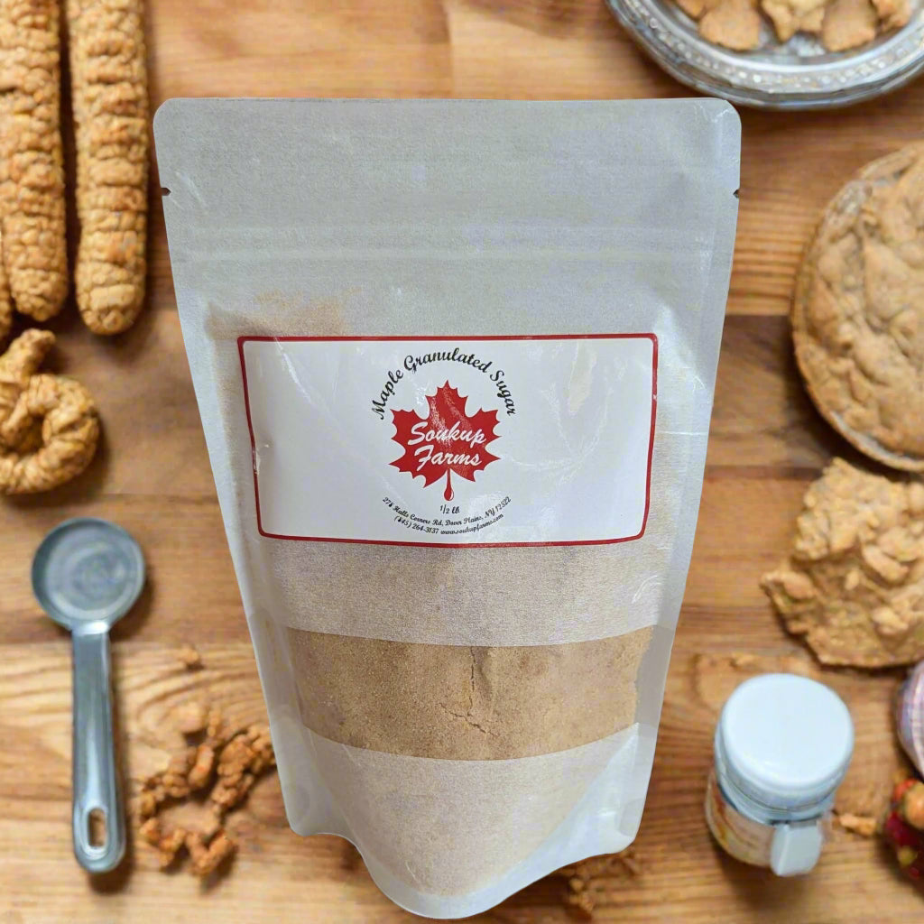 MAPLE PRODUCTS BY SOUKUP FARMS- GRANULATED SUGAR
