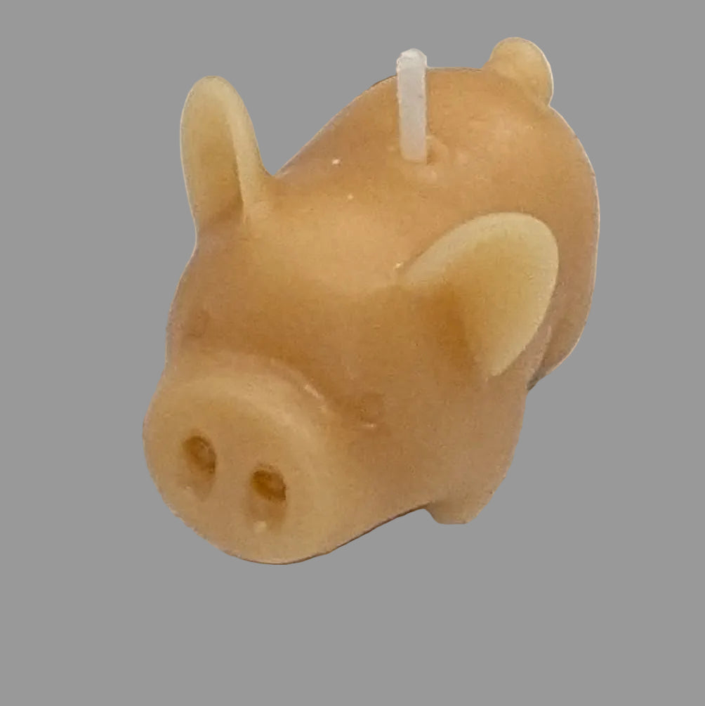 BEESWAX CANDLES : PIGLET
