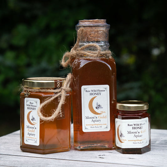 MOON'S GOLD RAW WILDFLOWER HONEY