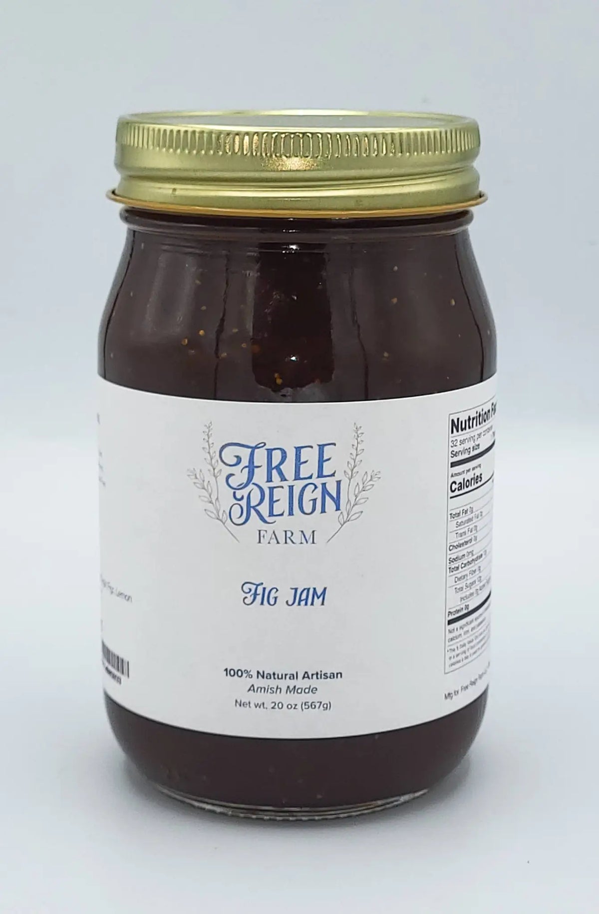 Amish Made Jam and Jelly.  All Natural with No Preservatives