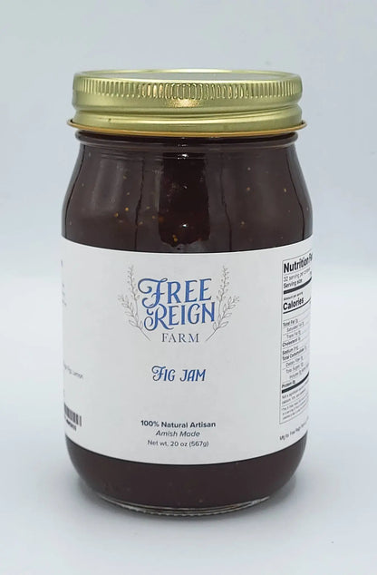 Amish Made Jam and Jelly.  All Natural with No Preservatives