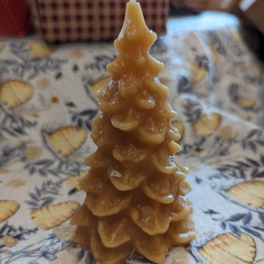 BEESWAX CANDLE: FIR TREE