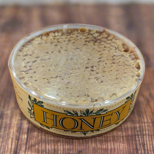 8 Ounce container of comb honey