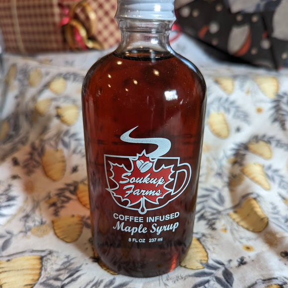 MAPLE PRODUCTS BY SOUKUP FARMS- COFFEE-INFUSED SYRUP