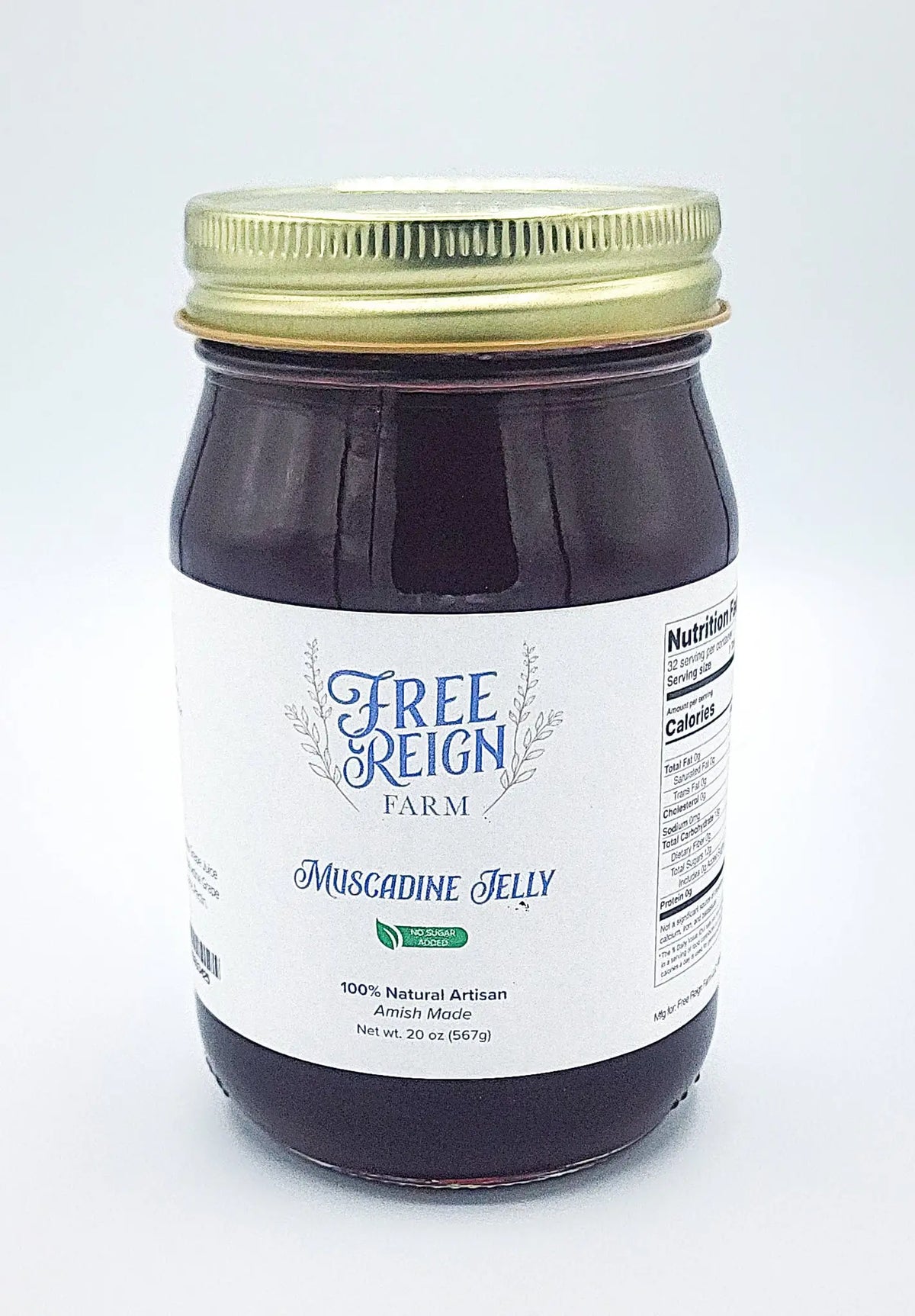 Amish Made Jam and Jelly.  All Natural with No Preservatives