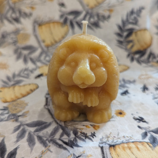 BEESWAX CANDLE: HEDGEHOG