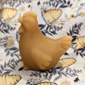 BEESWAX CANDLE: HEN CHICKEN