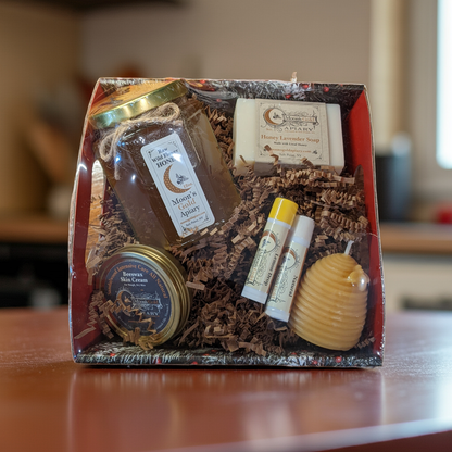 SMALL BASKET OF HONEY GOODIES