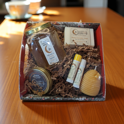 SMALL BASKET OF HONEY GOODIES