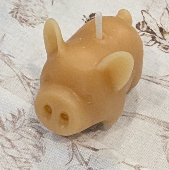 BEESWAX CANDLES: PIGLET