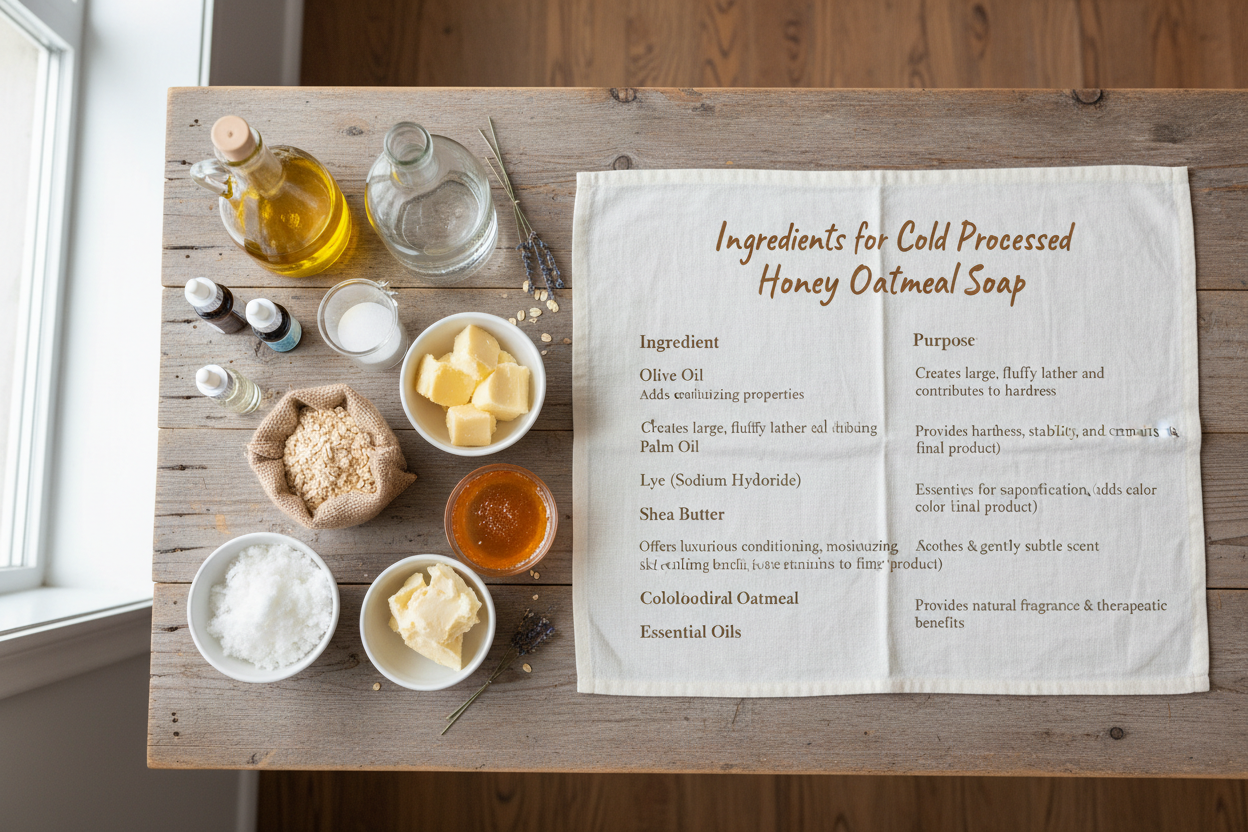 COLD-PROCESSED SOAPS