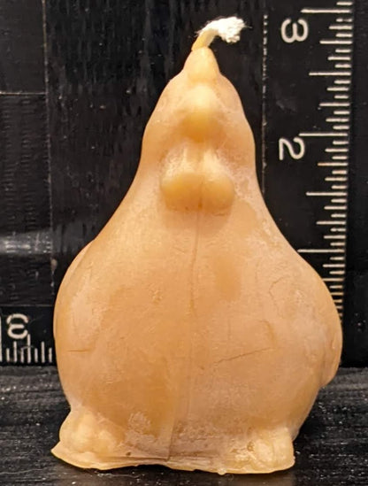 BEESWAX CANDLE: HEN CHICKEN