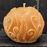 BEESWAX CANDLE: FERN BALL