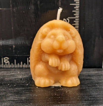 BEESWAX CANDLE: HEDGEHOG