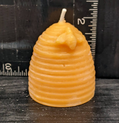 BEESWAX CANDLE: SKEP HIVE